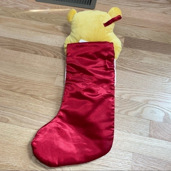 Disney Winnie the Pooh 3D Velvet Scarf Christmas Stocking - Picture 4 of 4